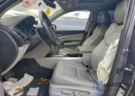 2018 Acura Mdx Technology из США, поврежденный, VIN 5J8YD3H75JL007151